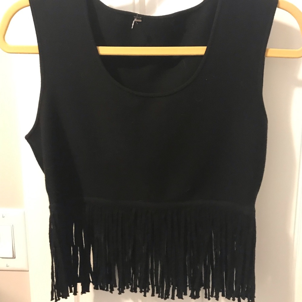 Festival Fringe Crop Top